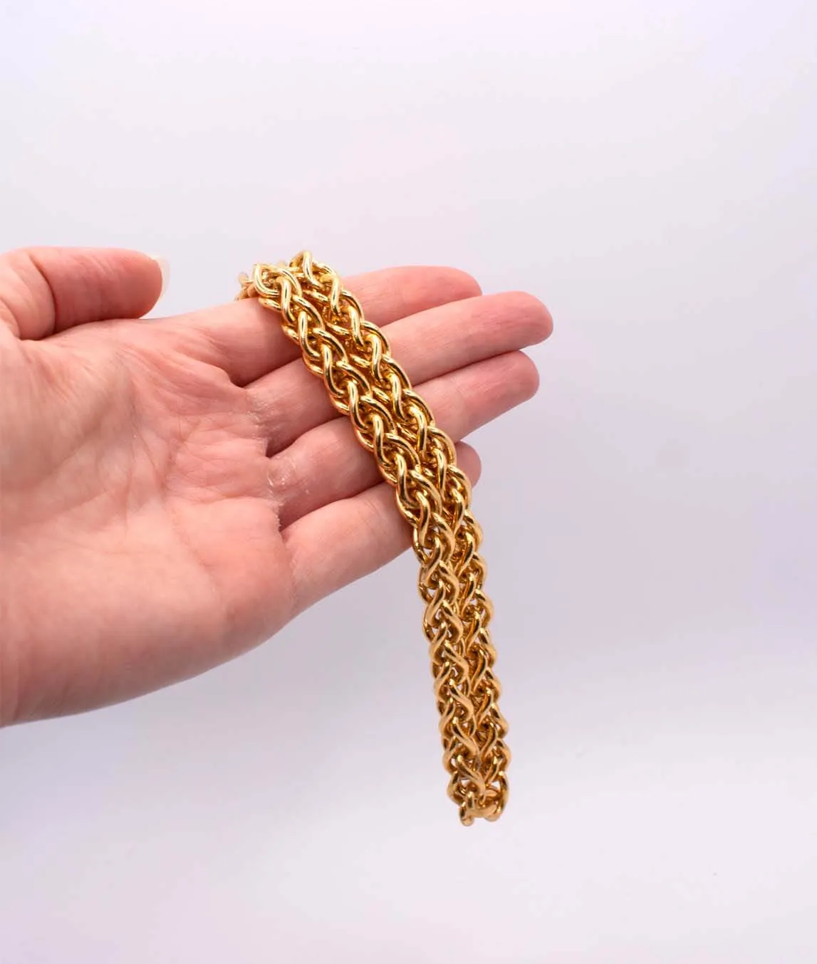 Christian Dior heavy chain necklace vintage