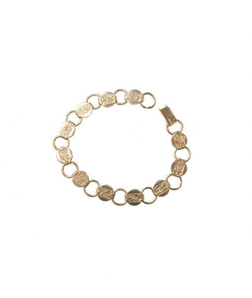 Sarah Coventry linked bracelet