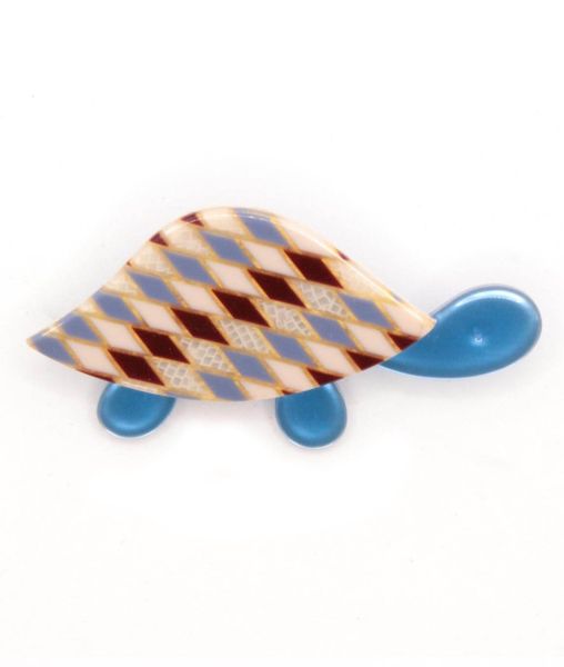 Vintage Early Léa Stein Turtle Brooch