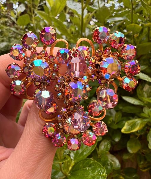 Christian Dior by Kramer Aurora Borealis Brooch